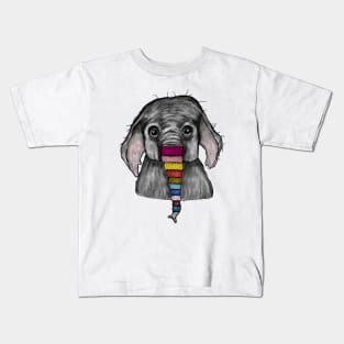 Elephat Knit Kids T-Shirt